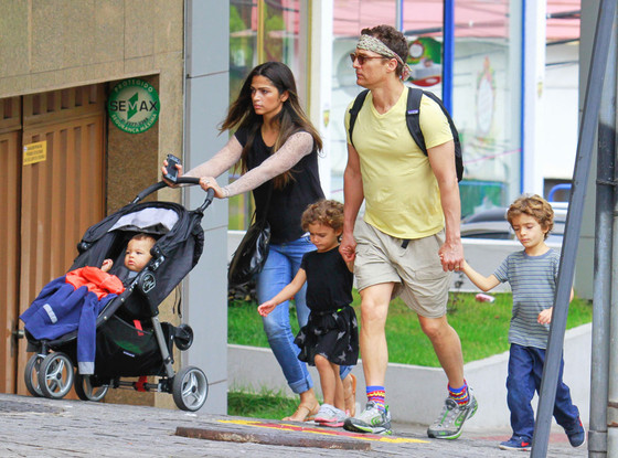 Matthew McConaughey, Camila Alves, Levi, Vida, Livingston Matthew McConaughey, Camila Alves, Levi, Vida, Livingston